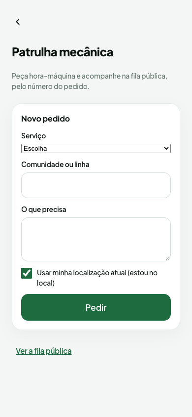 Patrulha C19 (Homologação Online)